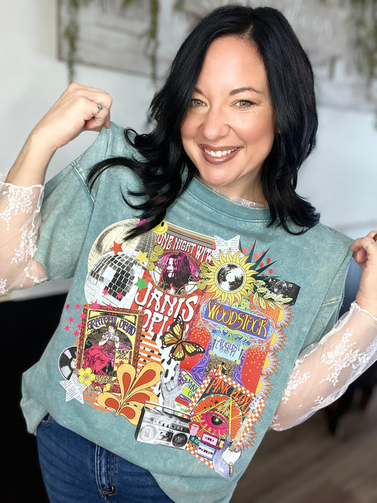 Knitted Retro Joplin Tee