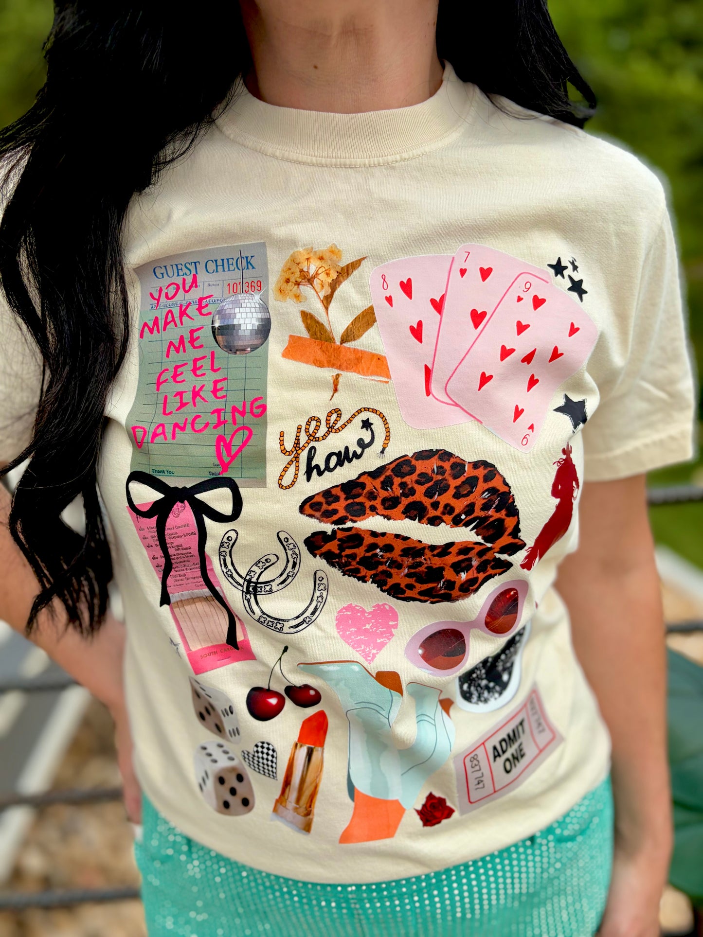 Blame It On My Wild Heart Tee