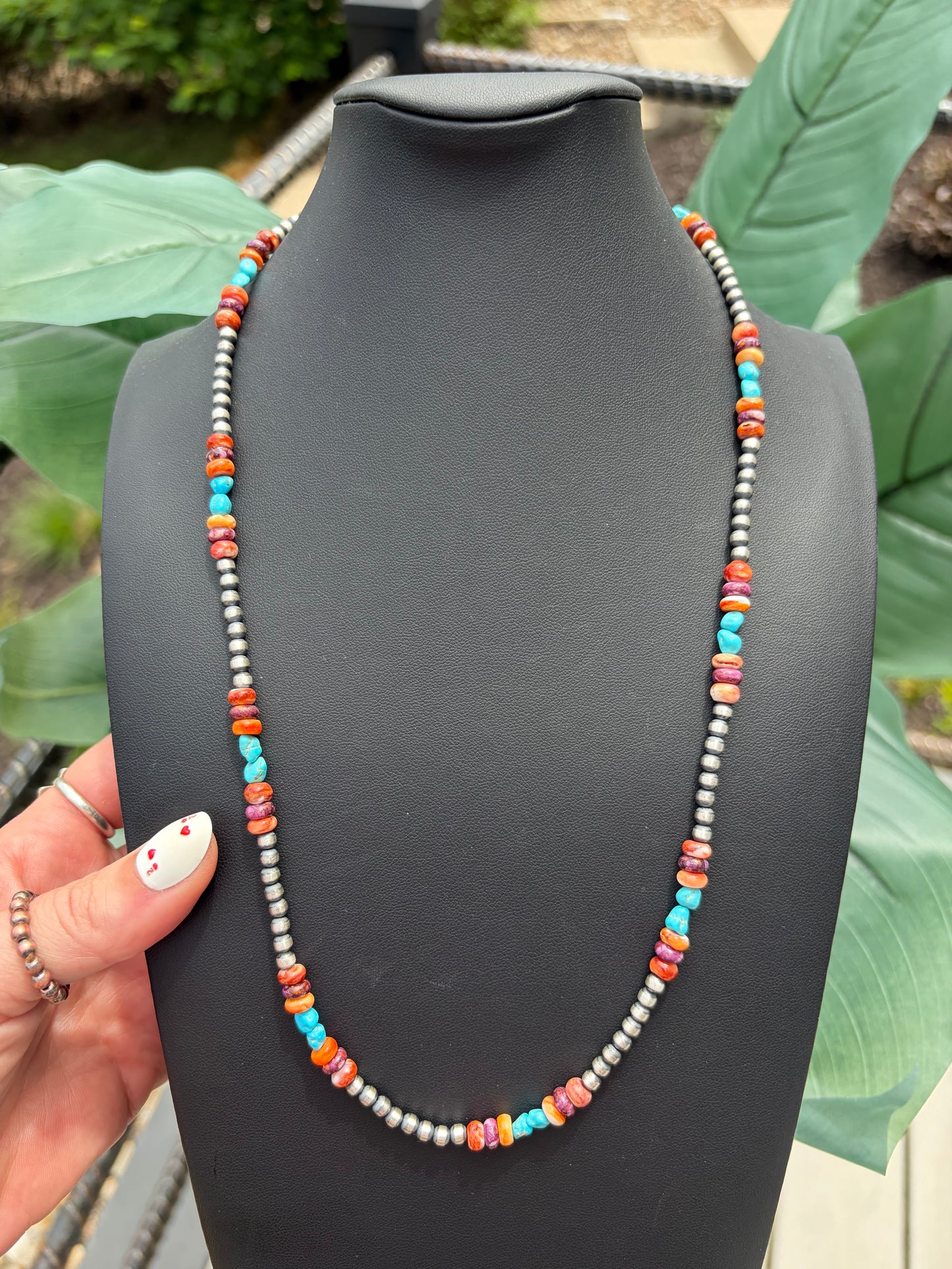 24" Desert Pearl Stacker Necklace Collection