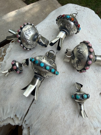 Monica Smith 3" Blossom Necklace  Pendants