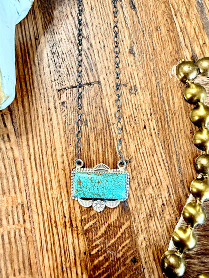 Water Web ~ Kingman Necklace