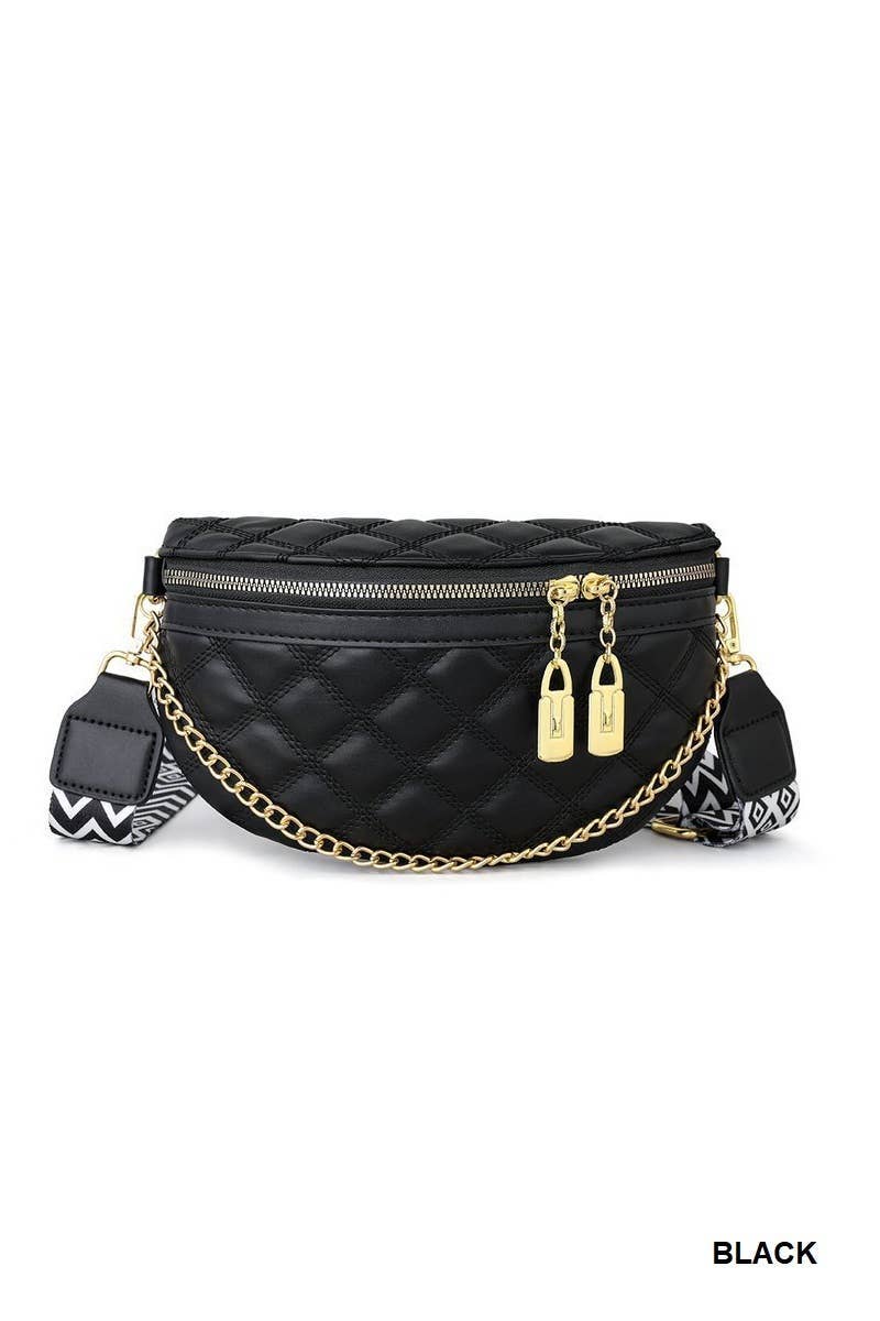 Quilted Crossbody Bum Bag