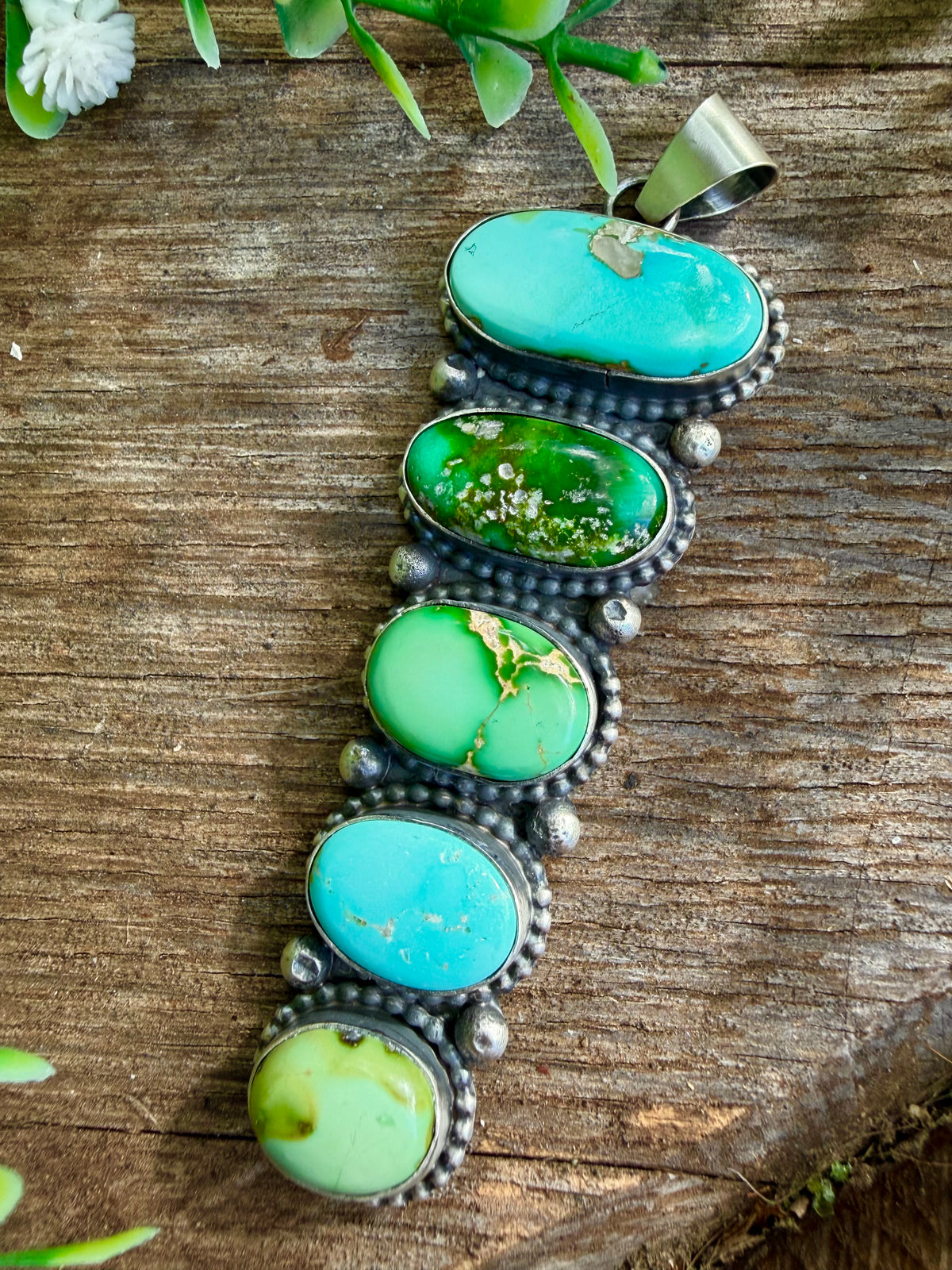 Skeets Sonoran Gold Multi Stone Pendant