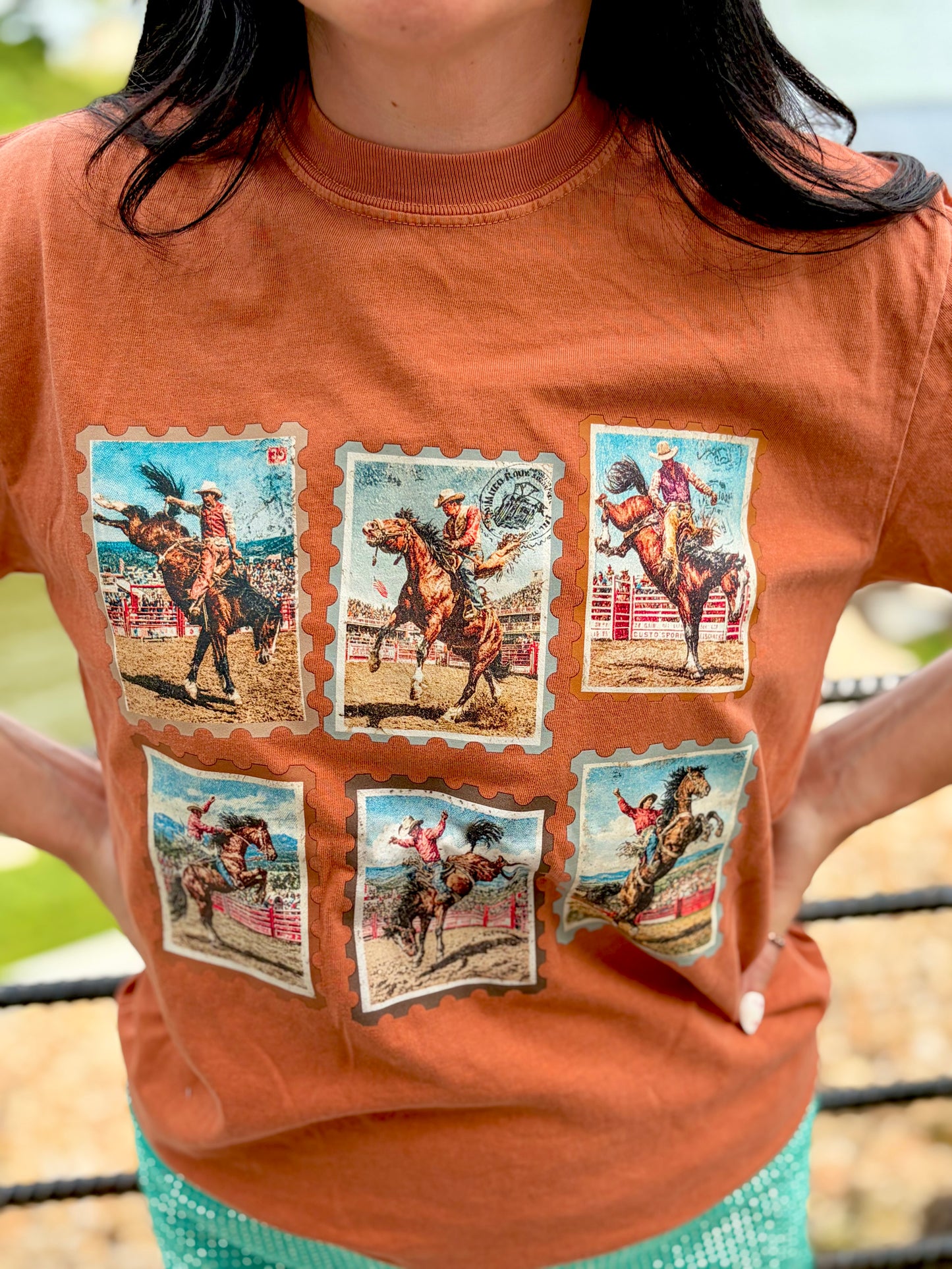 Buckin Stamps Tee