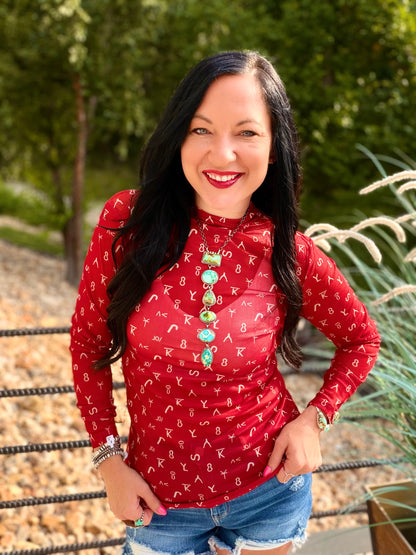 Red Dirt Branded Mesh Top