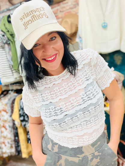 Rosalie Lace Top