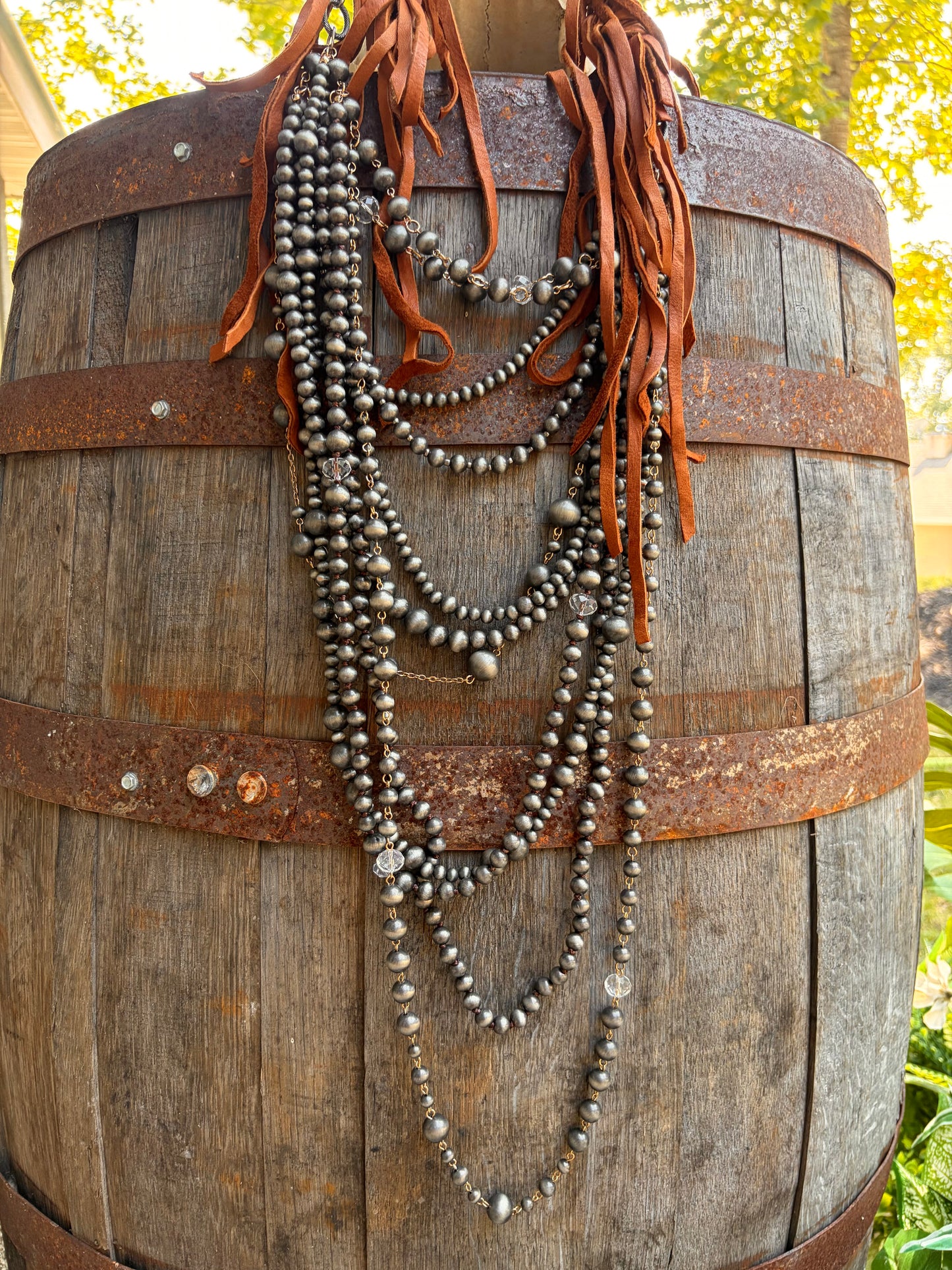 Shantilly Epic Desert Pearl Necklace