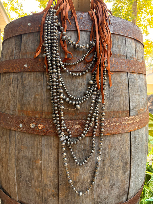 Shantilly Epic Desert Pearl Necklace