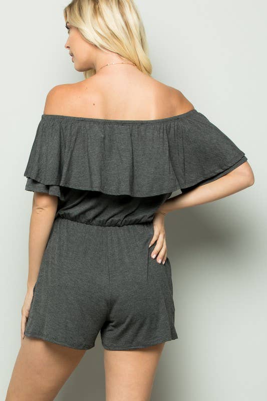 Tropez Ruffle Romper