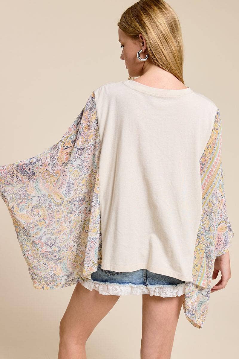 Floral Boots Western Tunic Top