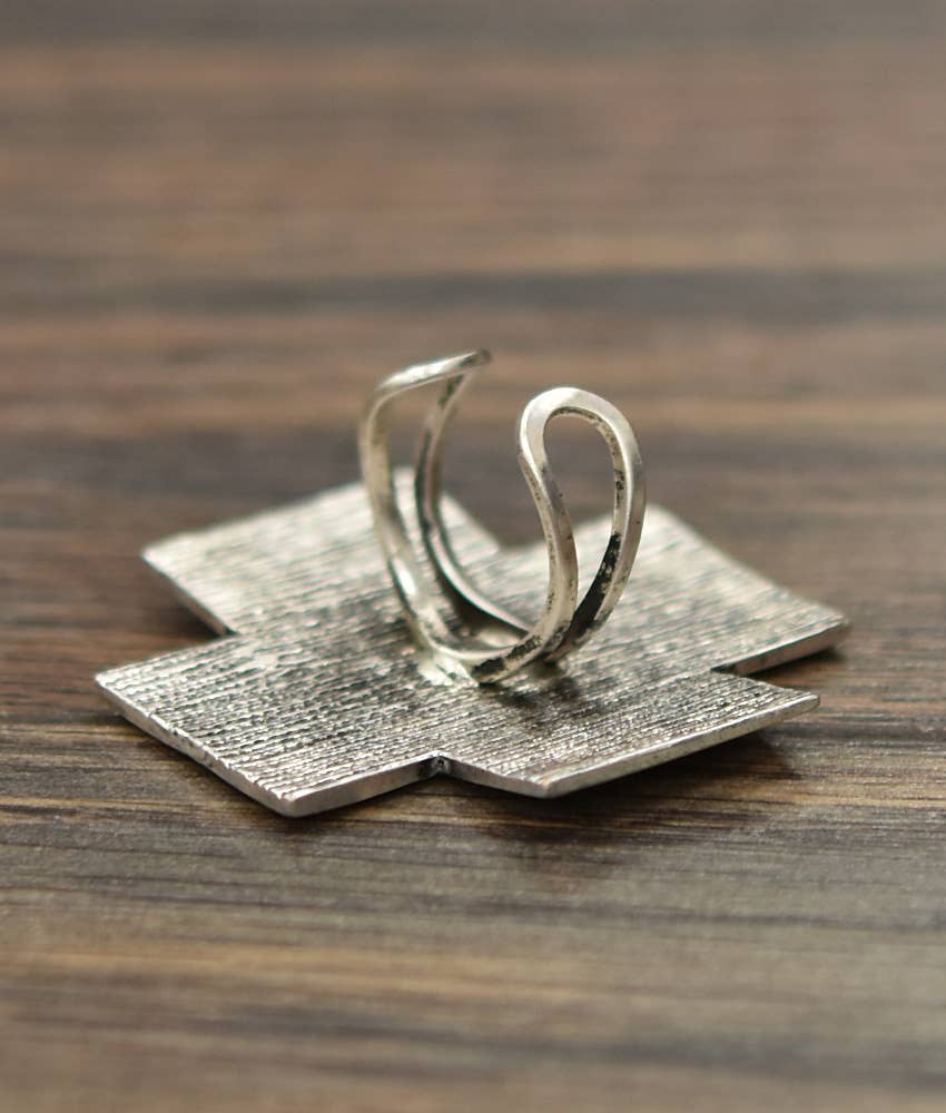 Aztec Adjustable Ring