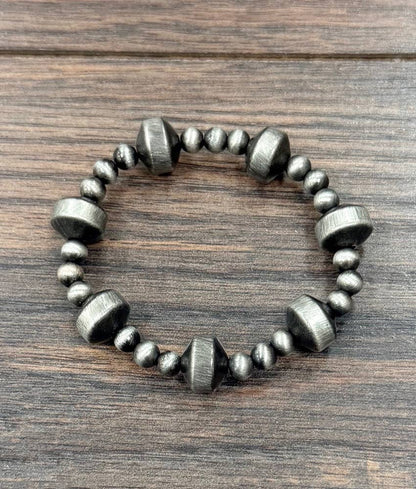 Mega Rondelle Stretch Bracelet