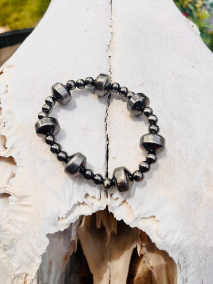 Mega Rondelle Stretch Bracelet