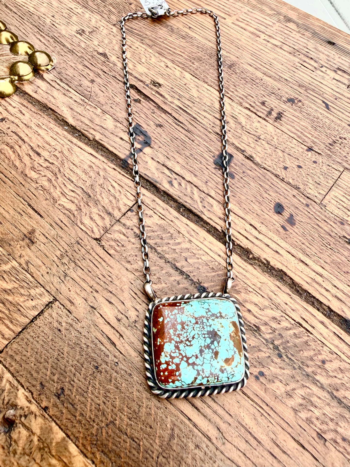 Largo Mine #8 Square Necklace