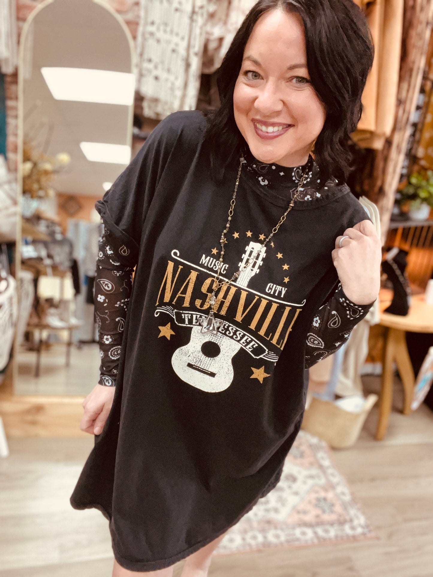 Curvy Nashville Lover Dress
