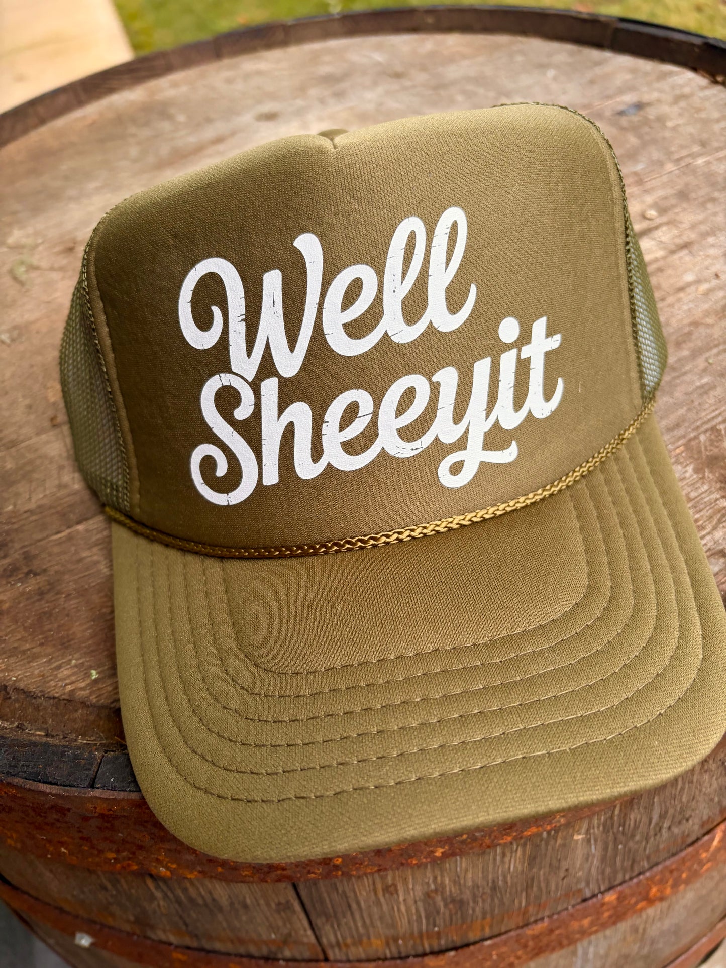 Well Sheeyit Trucker Hats