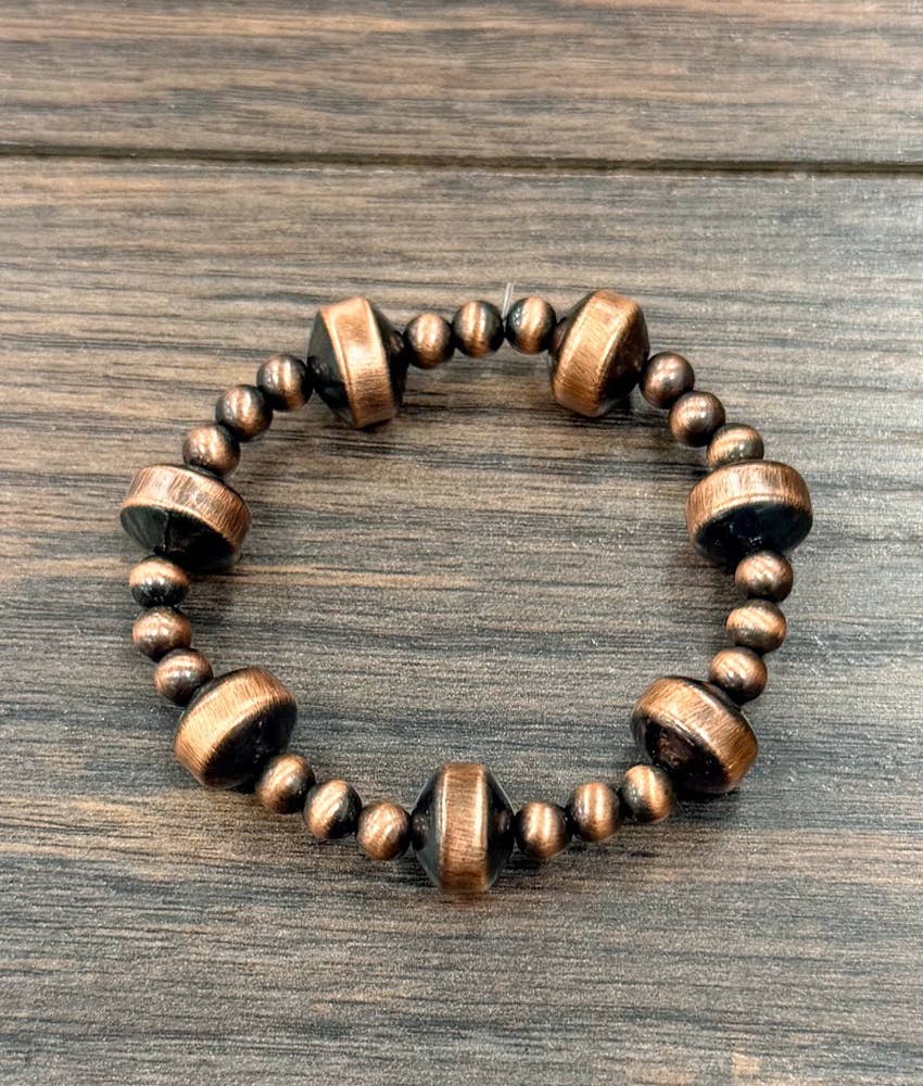 Mega Rondelle Stretch Bracelet