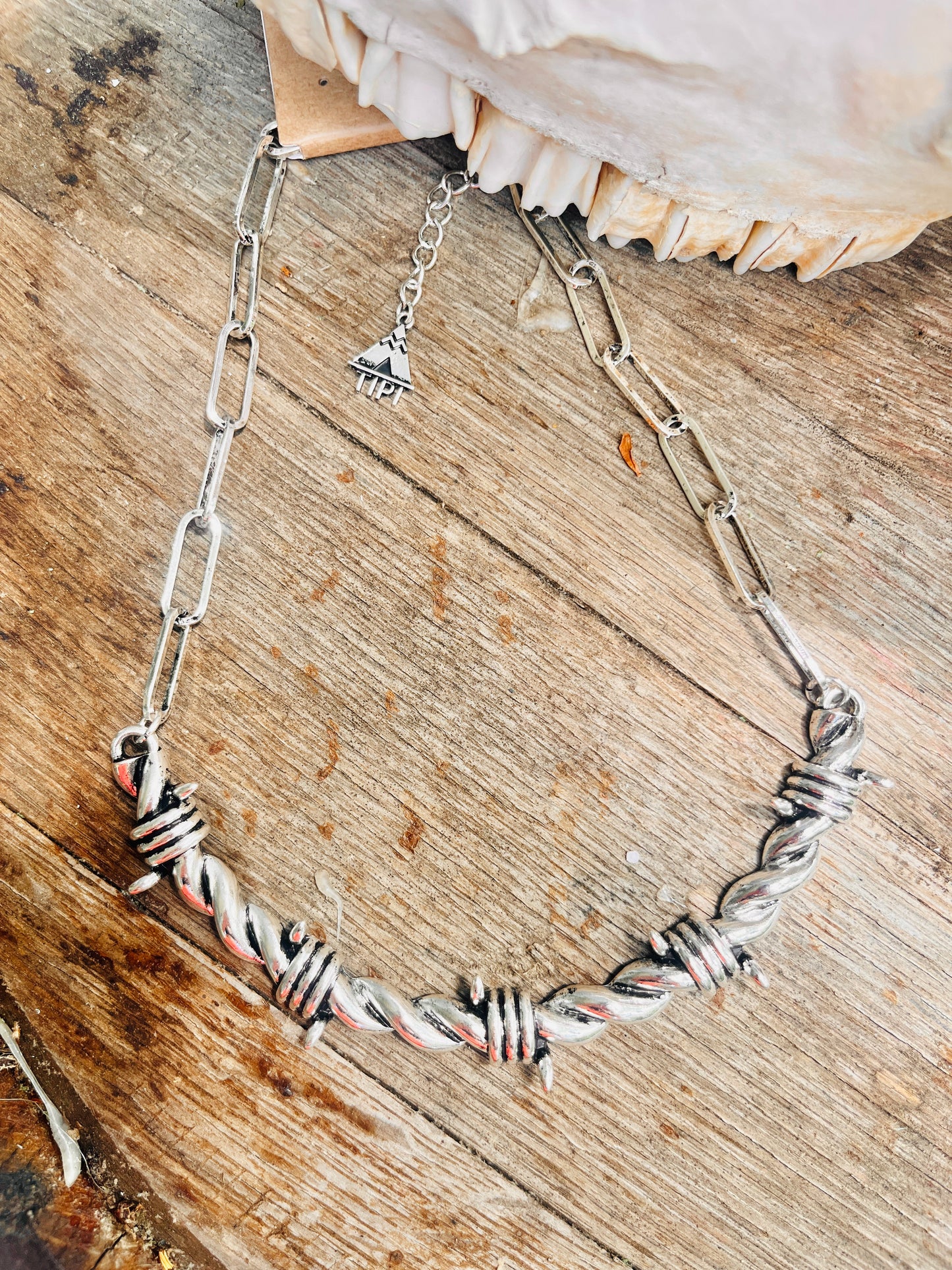 Mega Link Western Paperclip Necklaces