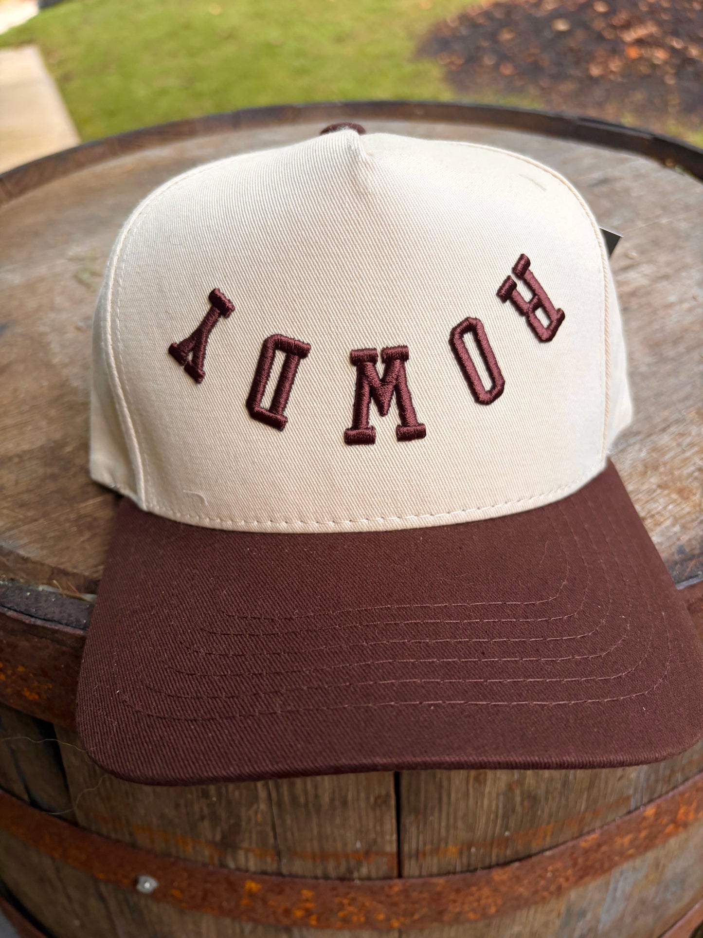 ROWDY Embroidered Canvas Trucker Cap