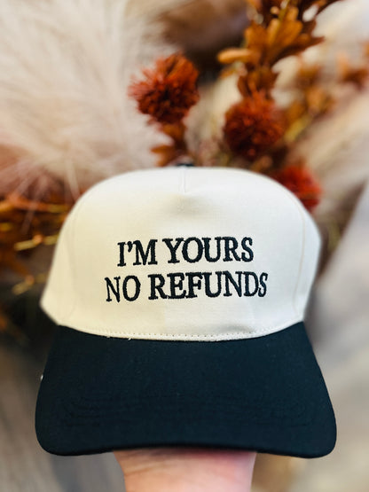 No Refunds Trucker Hats