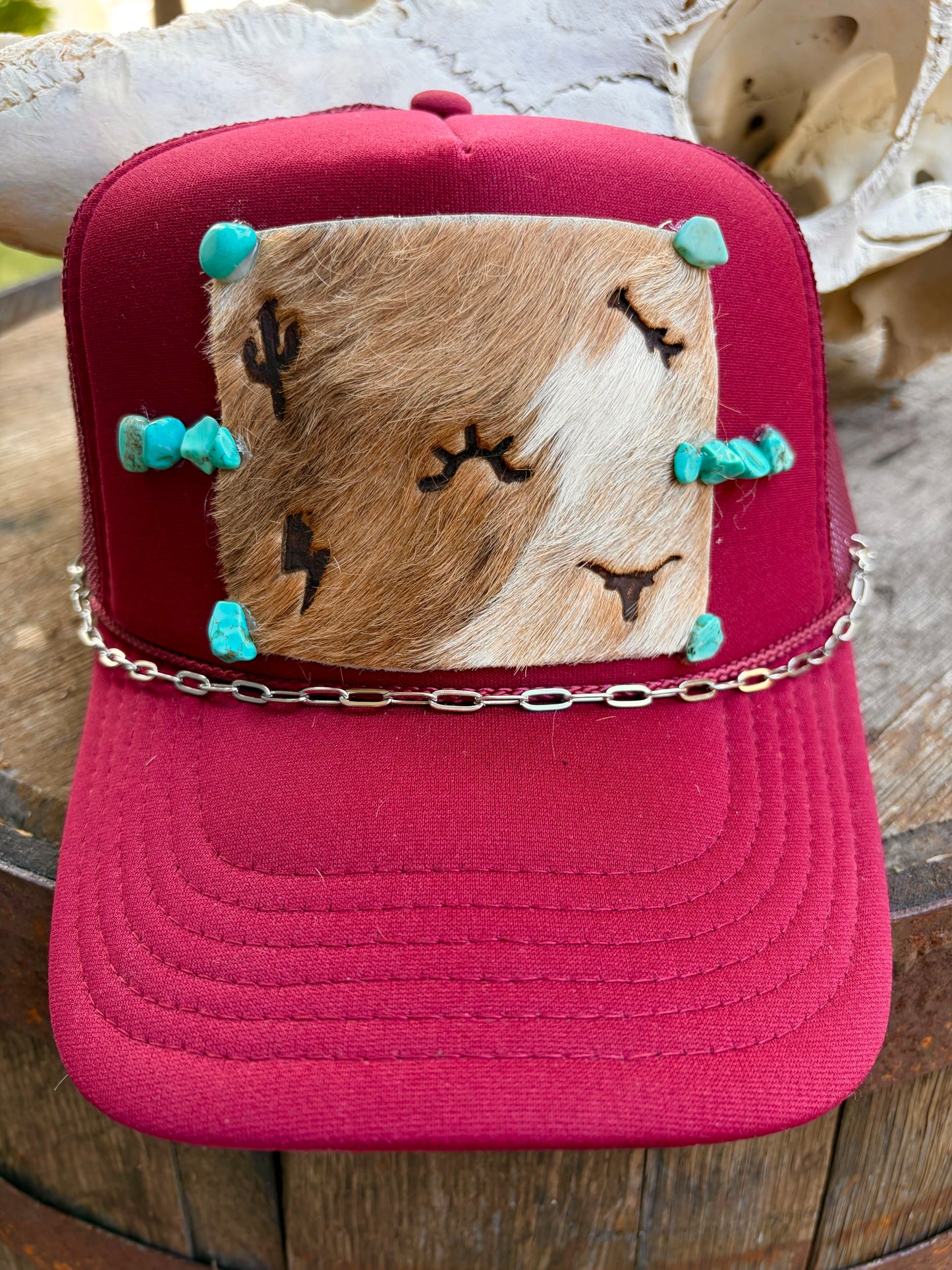 Gypsy Custom Feather Trucker Hat