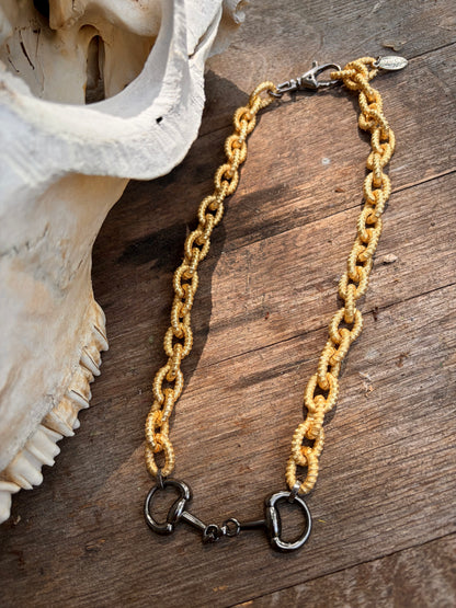 Bit of Bronze Gold Necklace