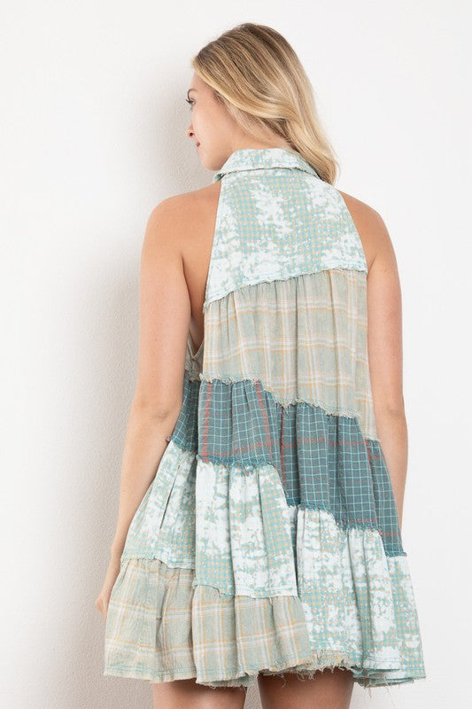 Patched Up and Perfect Dress