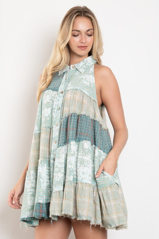 Patched Up and Perfect Dress