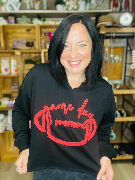 Blackout Game Day Sweatshirt