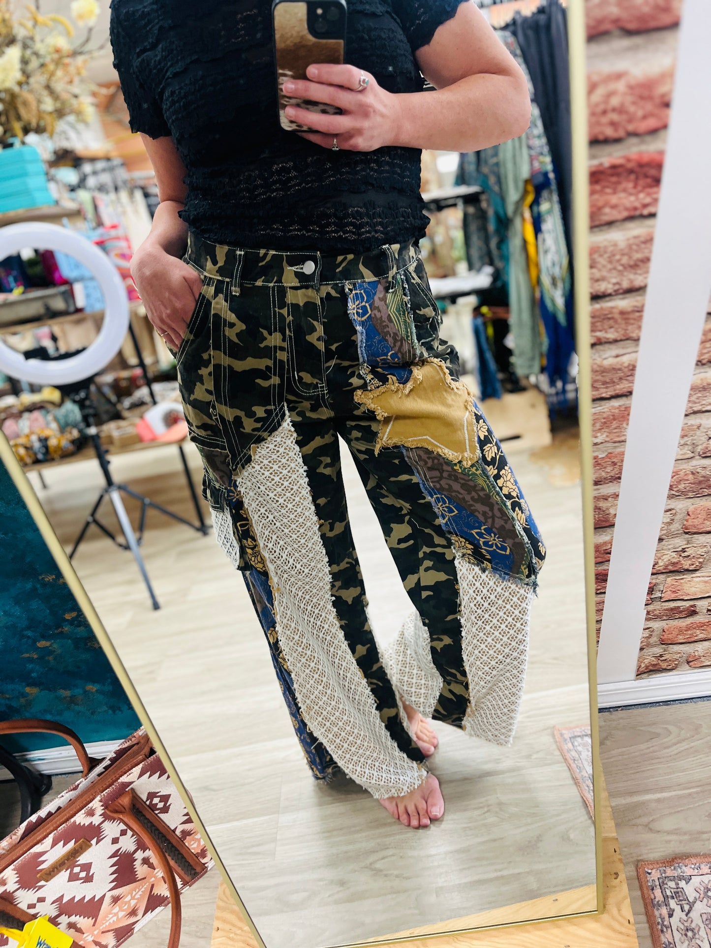 Camo Queen Patched Pant