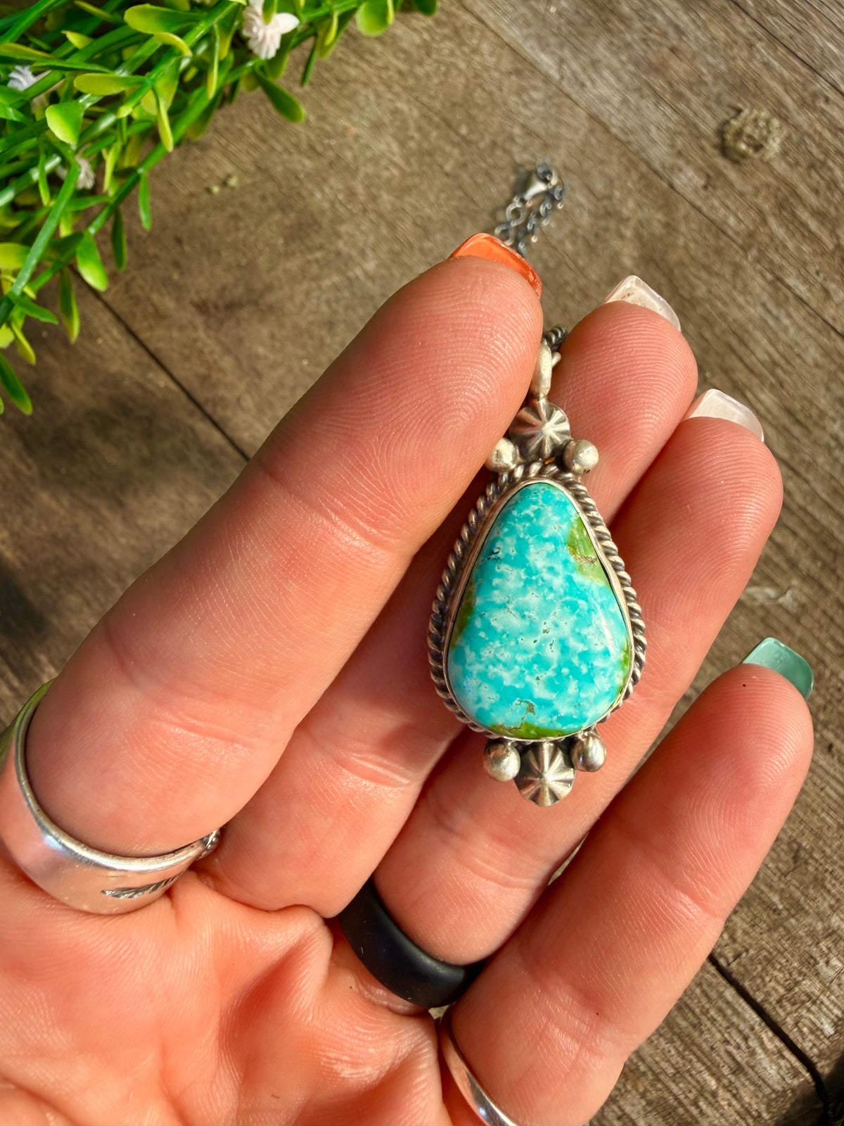 Vicky Hicks Whitewater Lariat  Necklace