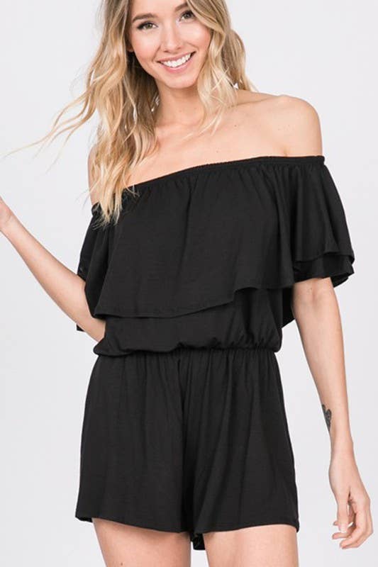 Tropez Ruffle Romper