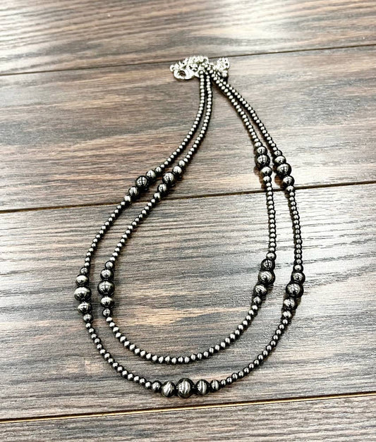 Clustered Polish Navajo Necklace