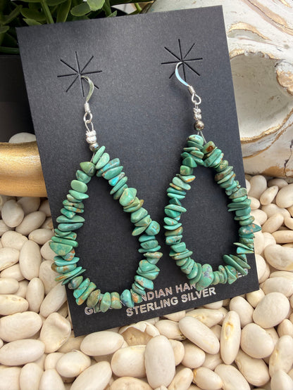Louise Joe - Kingman Chip Dangle Earrings