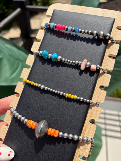 20" Desert Pearl Stacker Necklace Collection