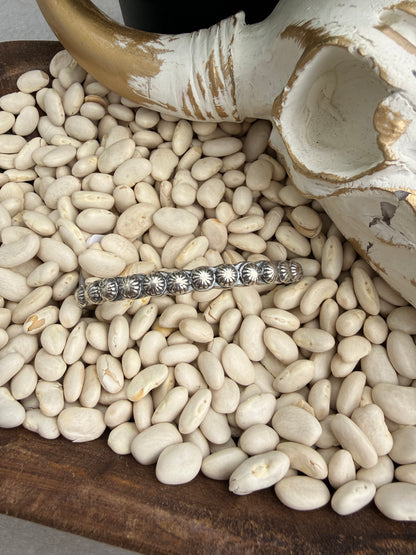 Owen Morris - Sterling Stamp Cuff