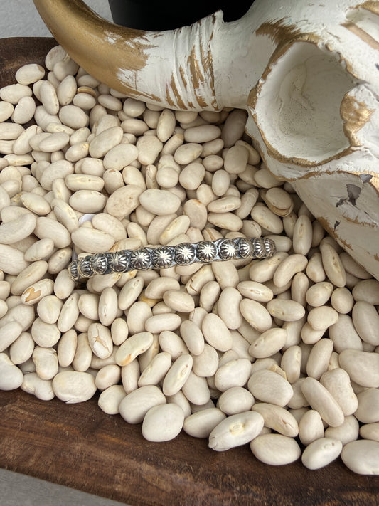 Owen Morris - Sterling Stamp Cuff