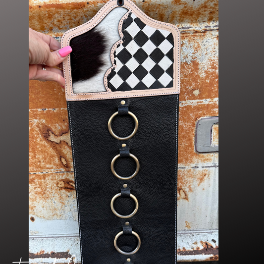 Checkered Wild Rag Scarf Hanger