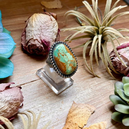 MJ Turquoise Ring – Sterling Silver