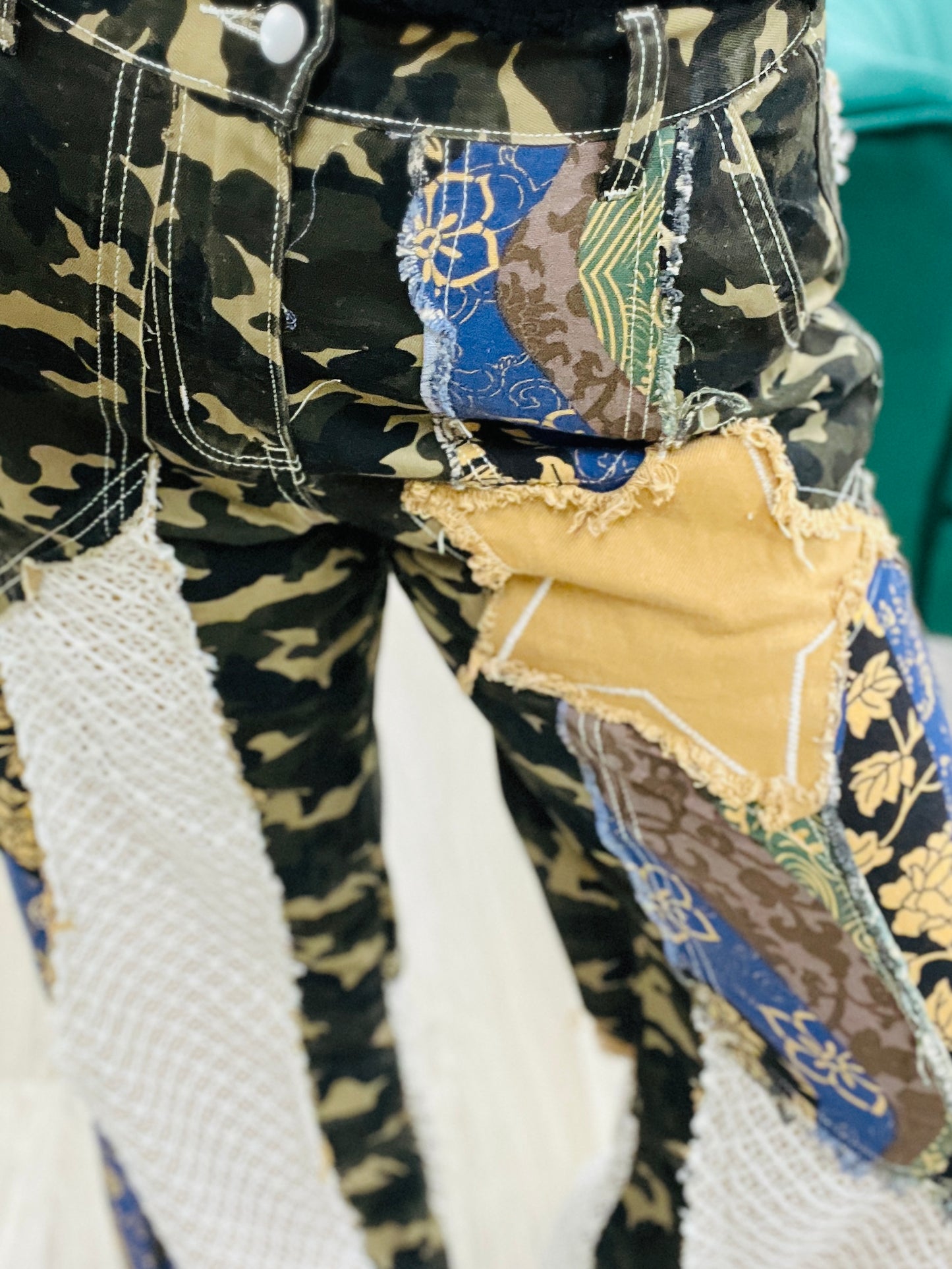 Camo Queen Patched Pant