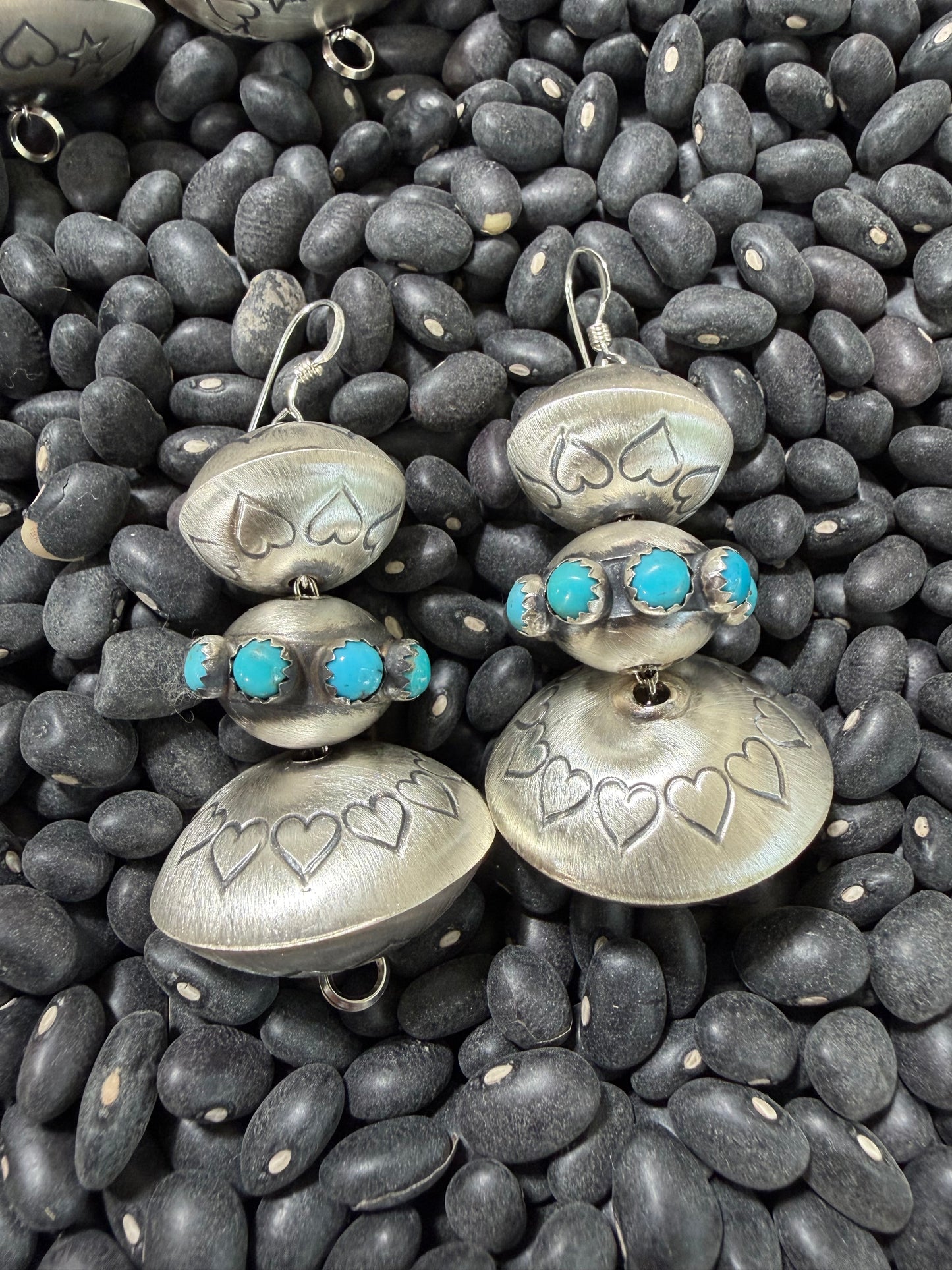 Monica Smith 3 Pearl Earrings