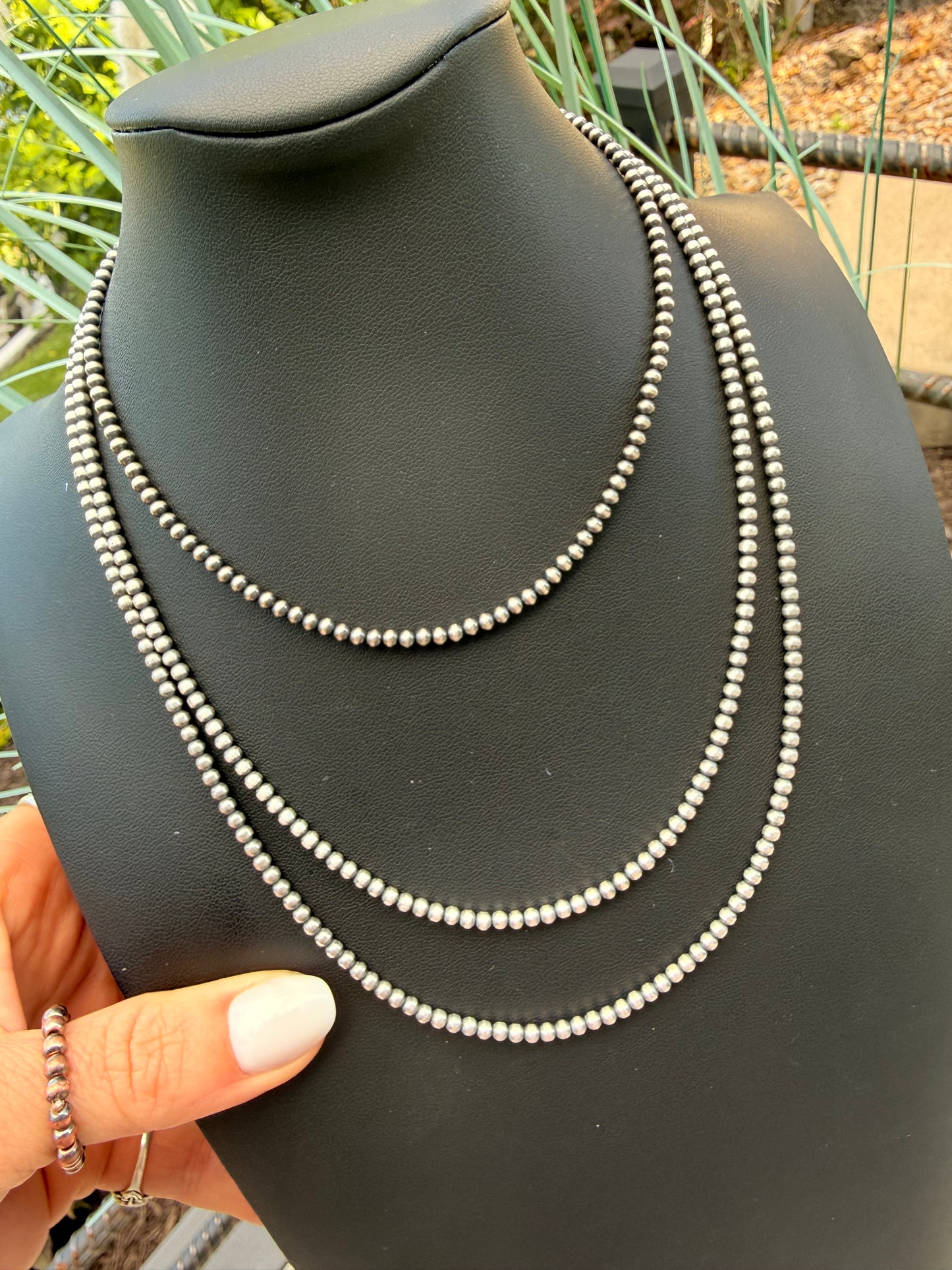 Desert Pearl Necklaces - Native Strung
