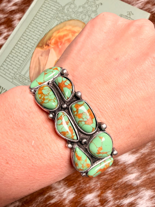 Green Machine Cuff Bracelet