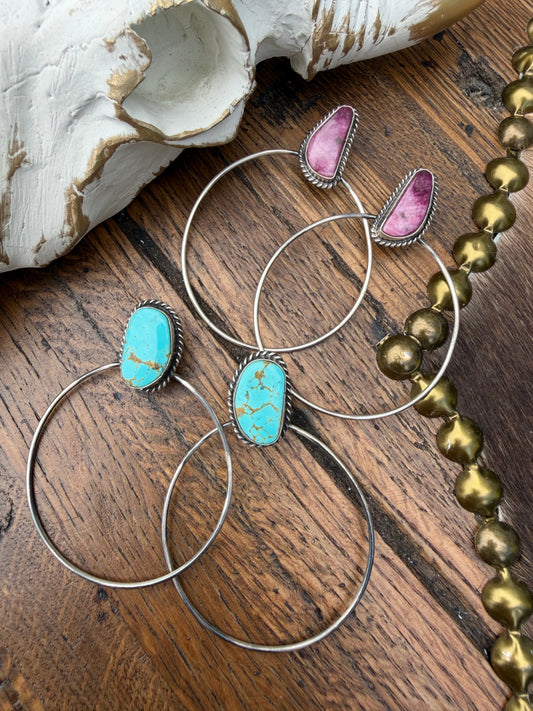 Eloise Kee Post Dangle Earrings