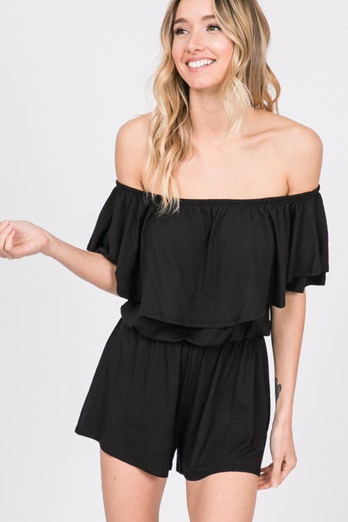 Tropez Ruffle Romper