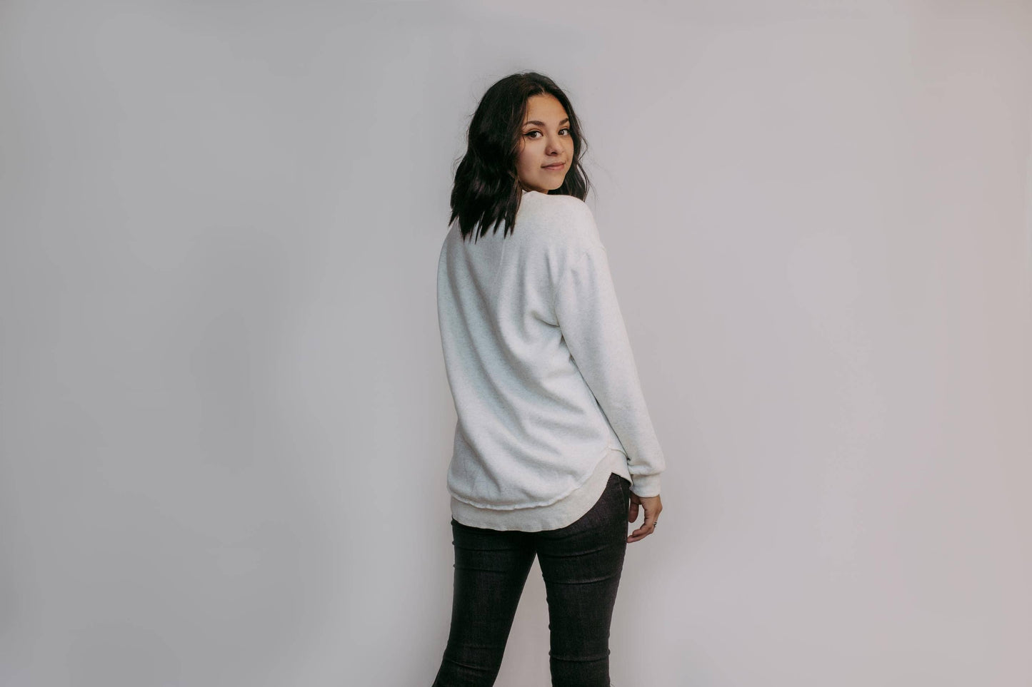 Grey Dreamer Crewneck
