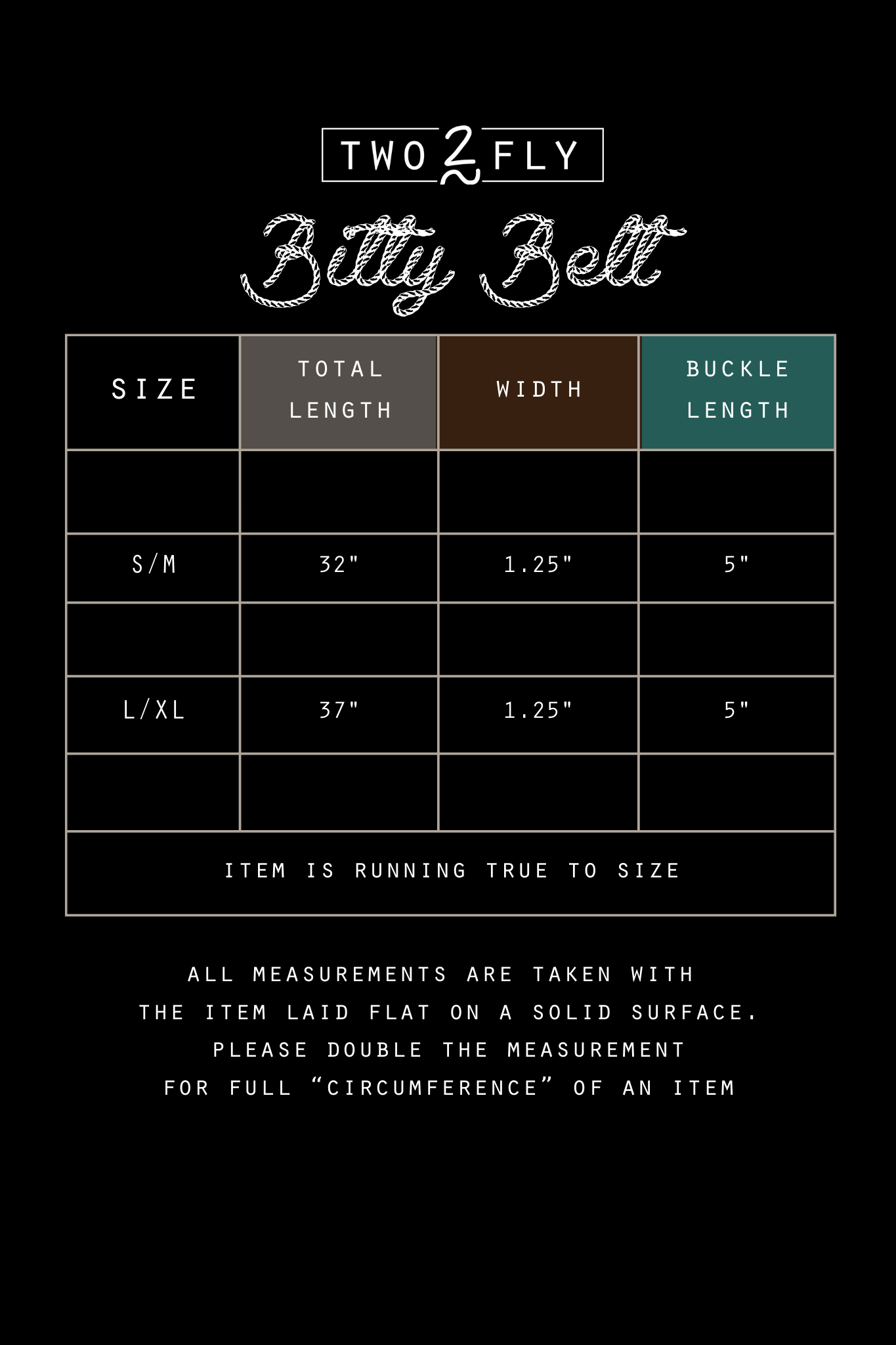 2FLY Bitty Belt - Roaming Gypsy Boutique