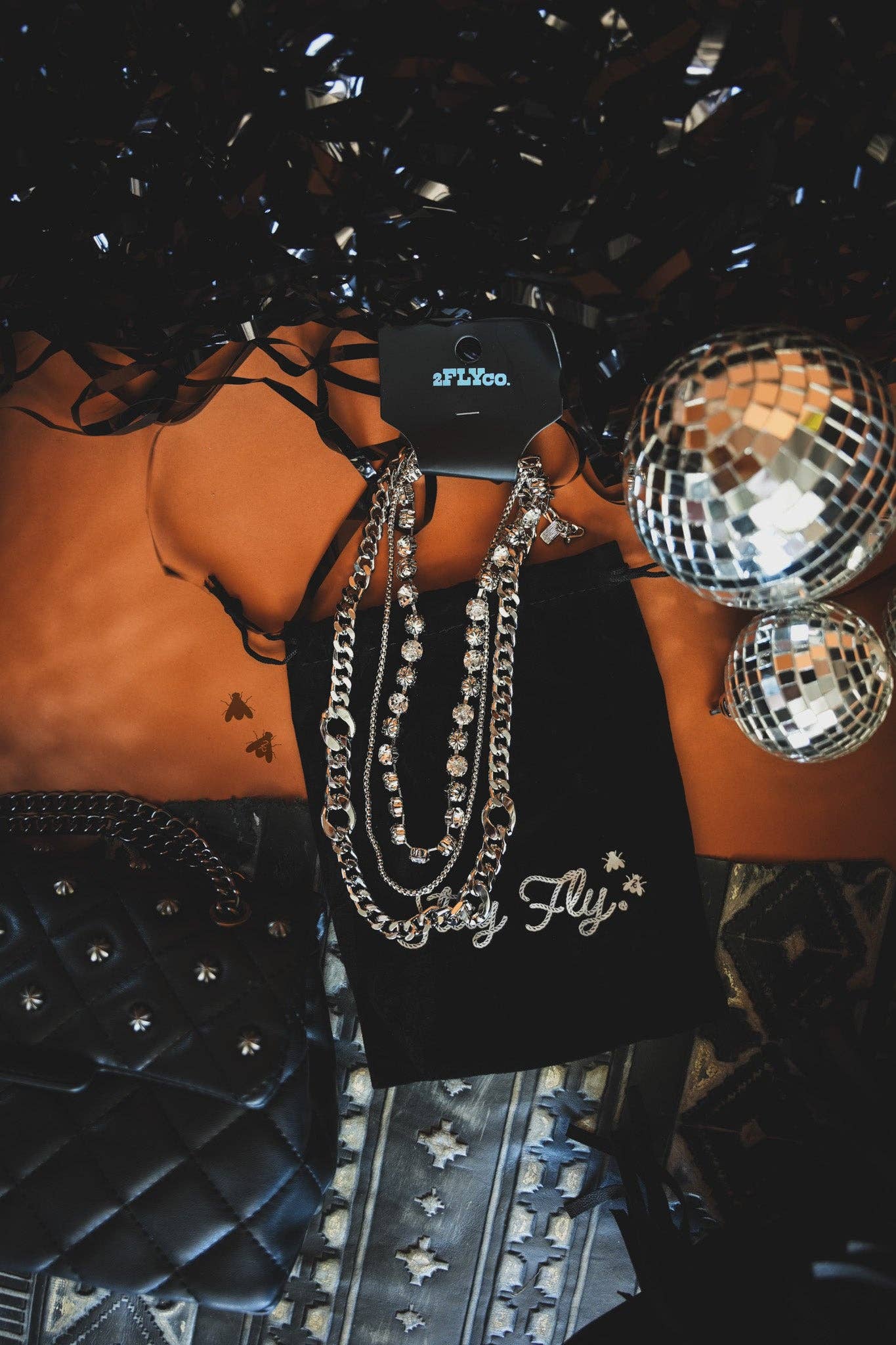 2FLY White Lightening Necklace - Roaming Gypsy Boutique