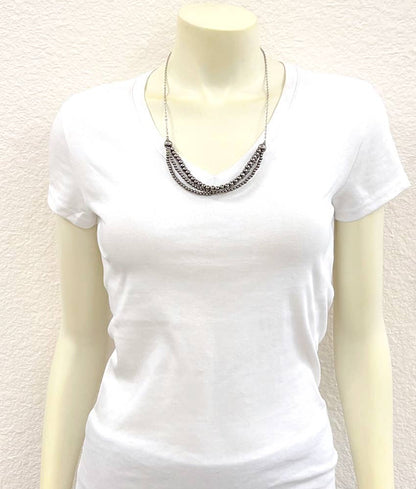 3 - Strand Navajo Bead Necklace - Roaming Gypsy Boutique