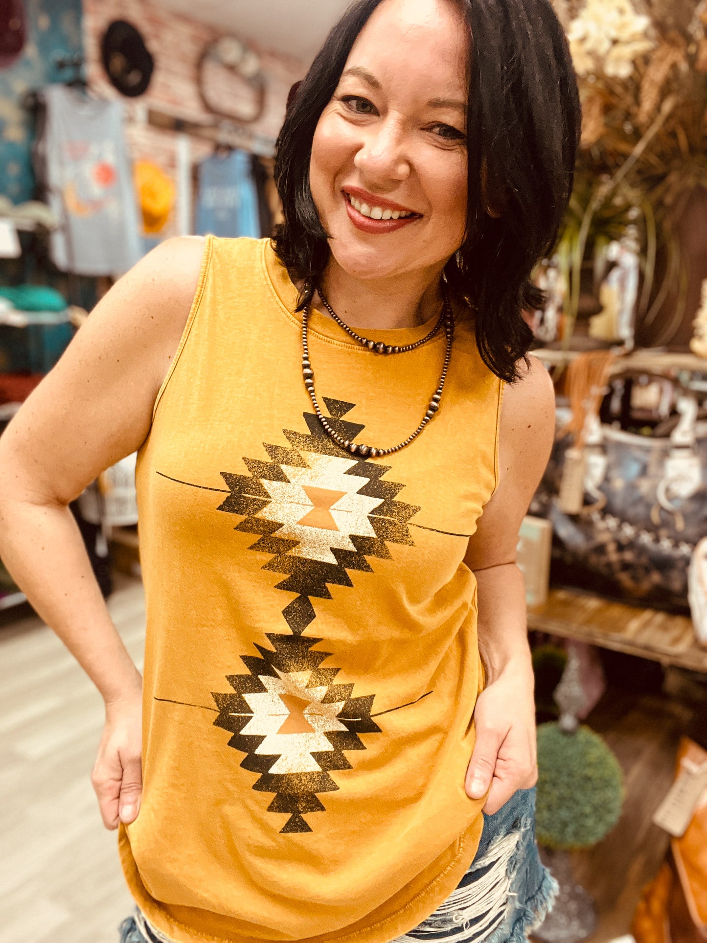 Mineral Azteca Mustard Tank